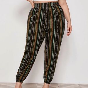 Shein Plus Elastic Wasit Pants